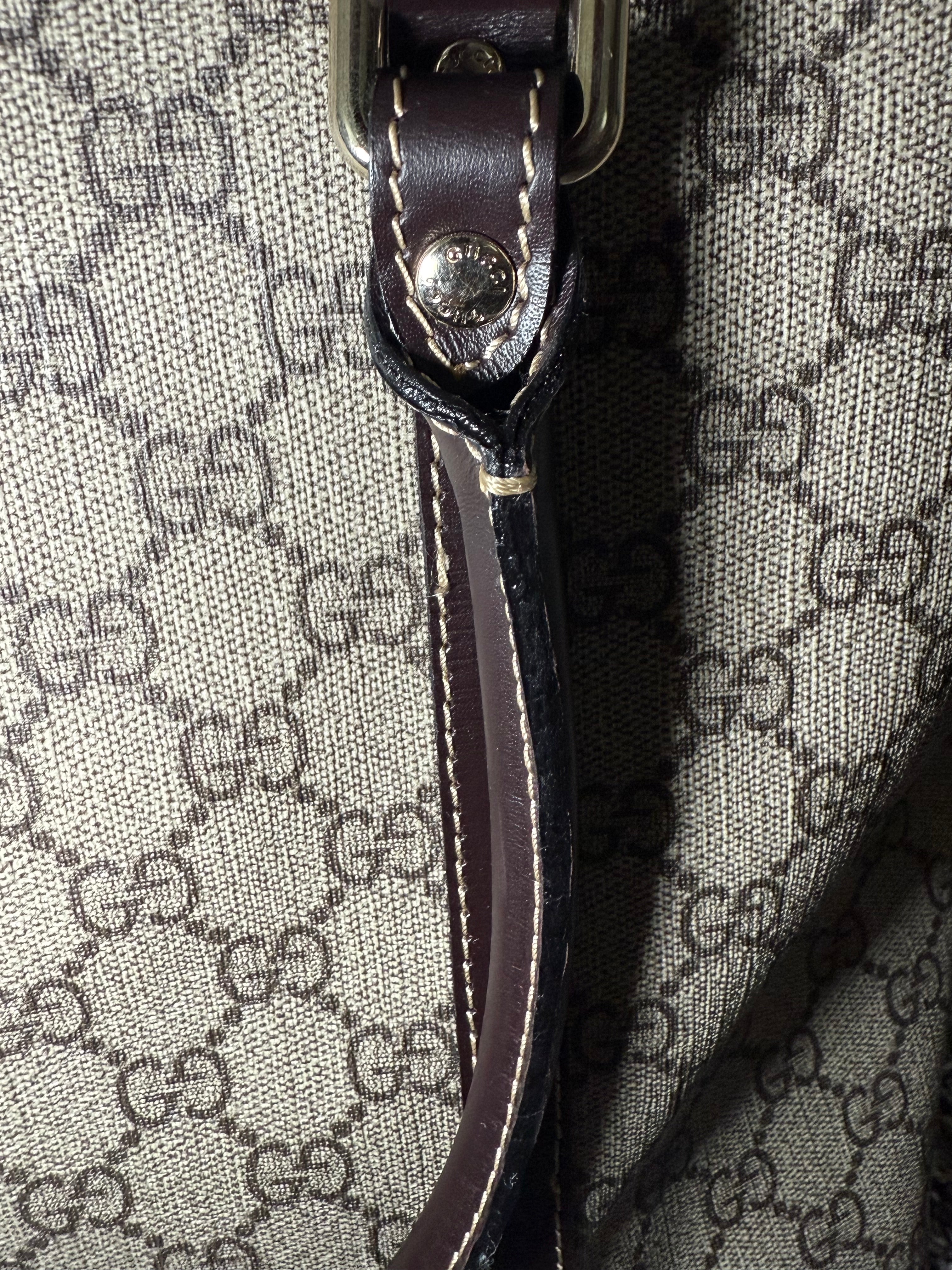 ♠️ Vintage Gucci Chocolate Canvas Tote