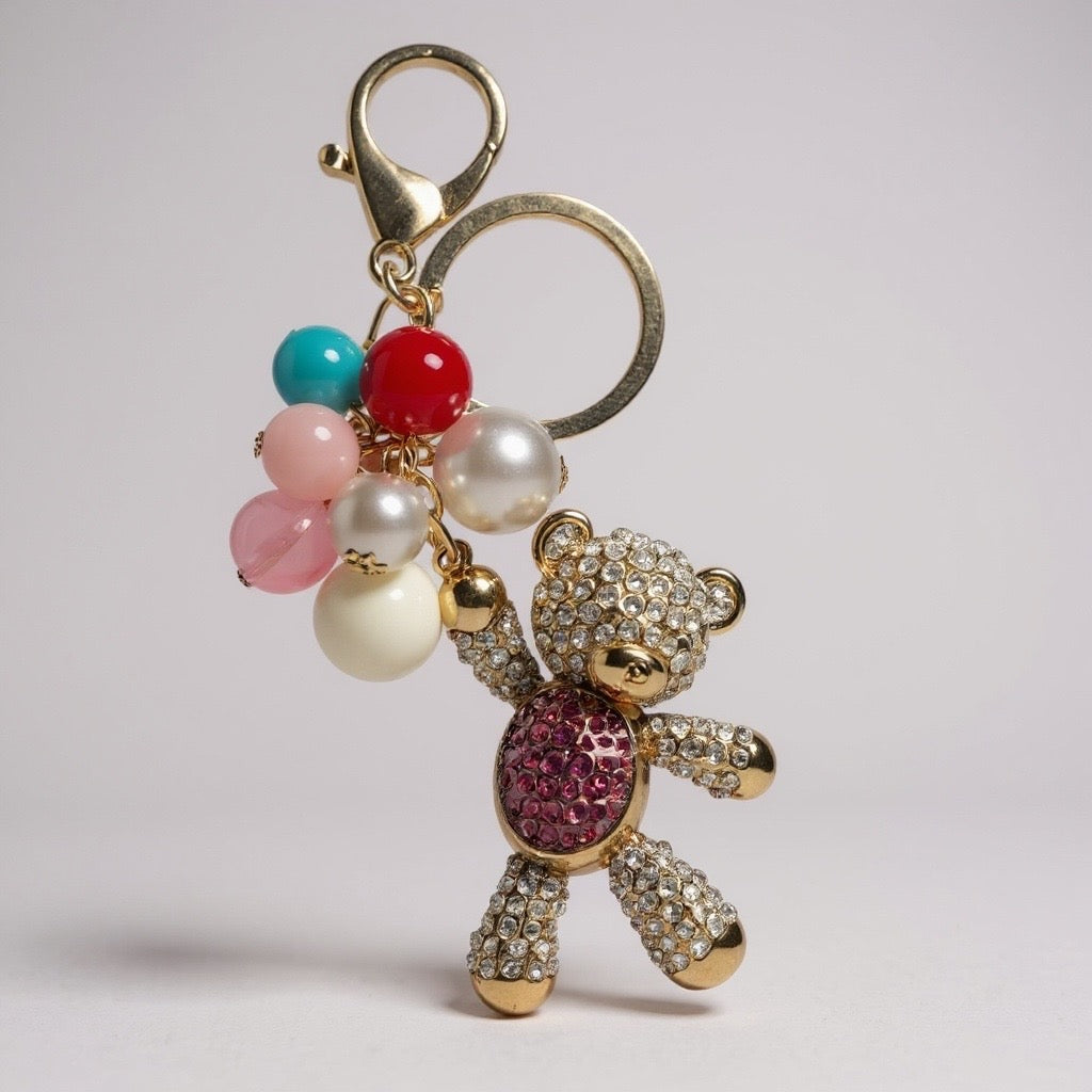 Luxe Balloon Bear Charms