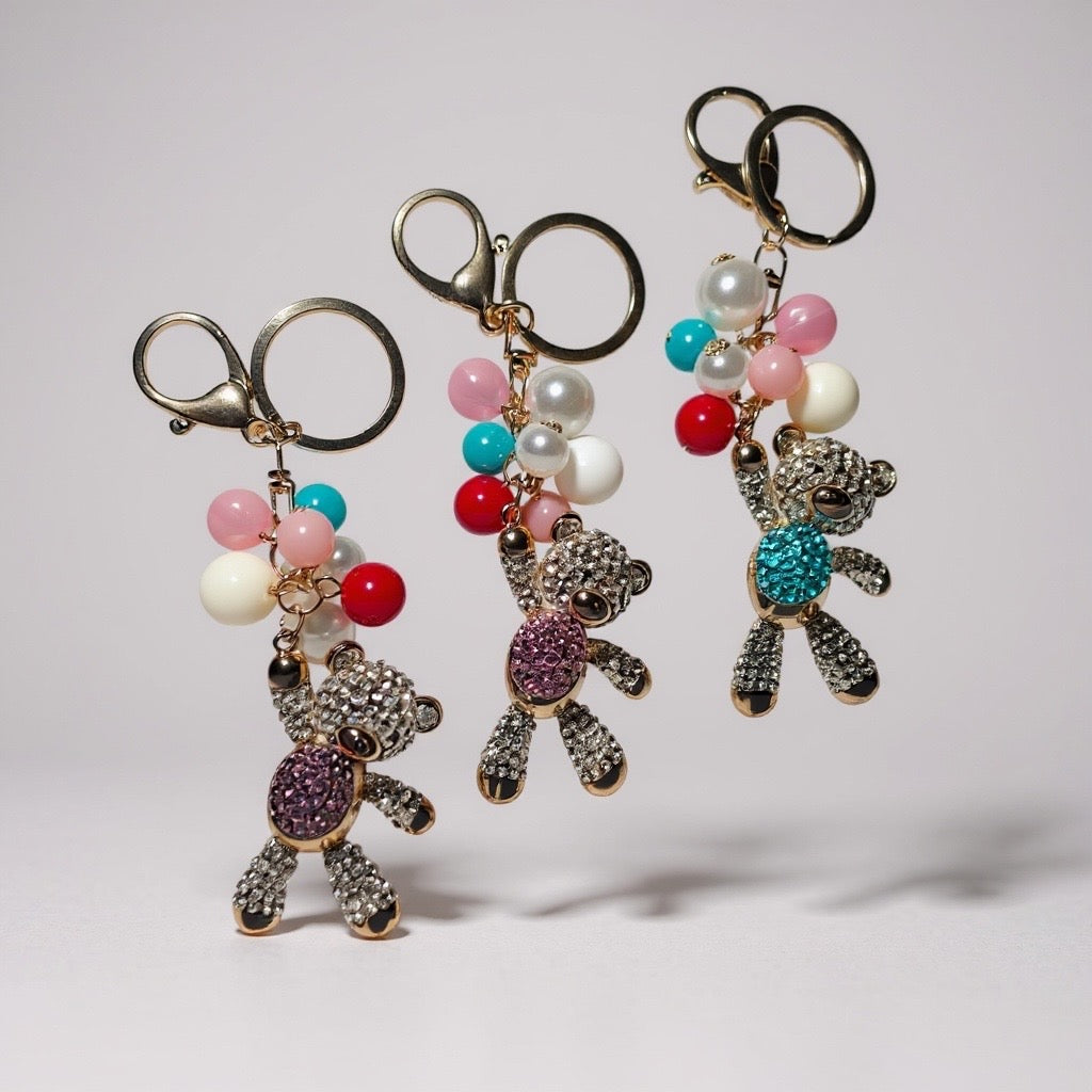 Luxe Balloon Bear Charms