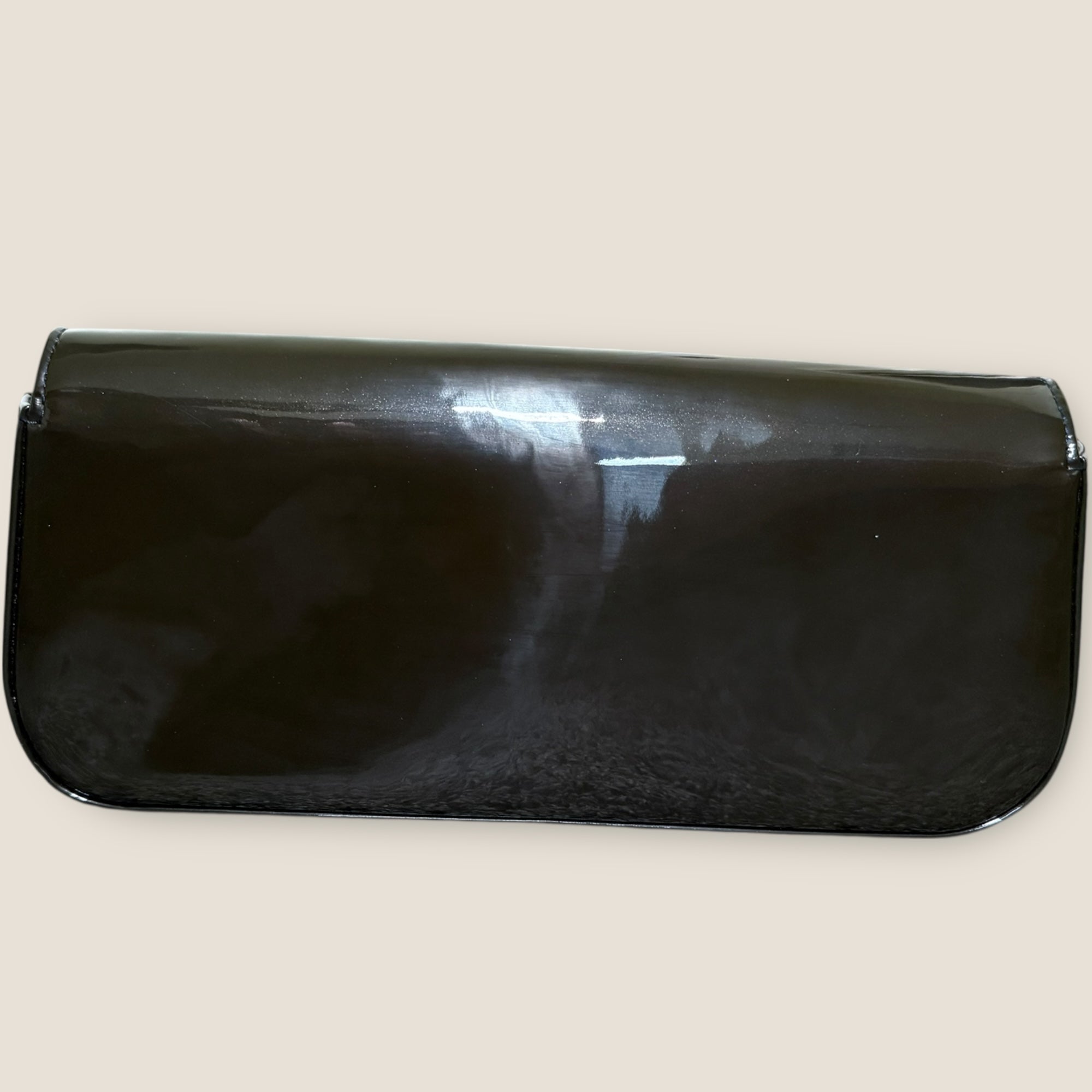 🗝️ Black Monogram Vernis Sobe Clutch