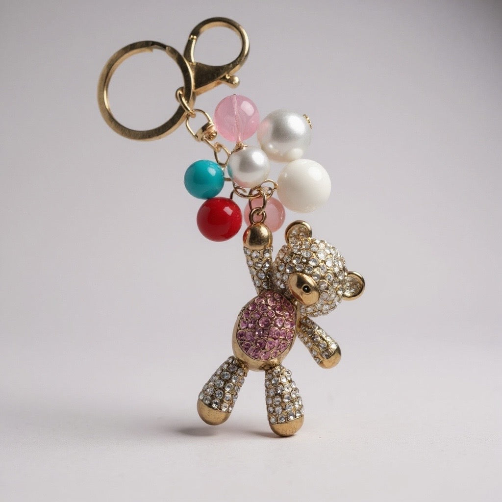 Luxe Balloon Bear Charms